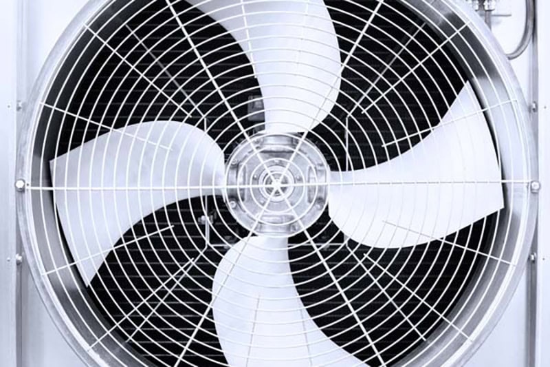 Close-up of air conditioner to represent information about your AC system.