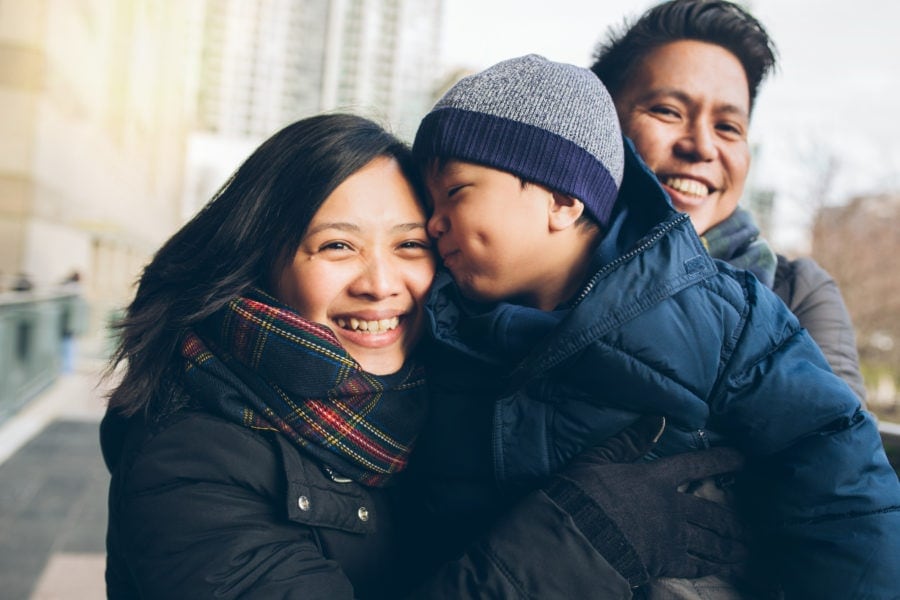 Happy family
